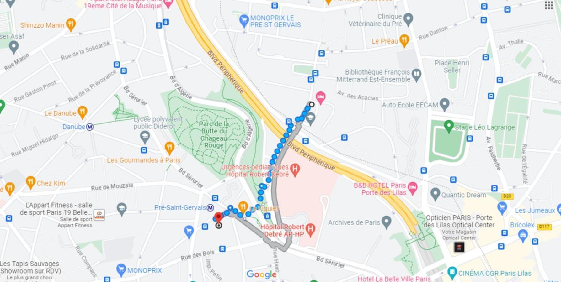 شقة Loft Duplex A 2 Min De Paris - Parking Gratuit Le Pré-Saint-Gervais المظهر الخارجي الصورة