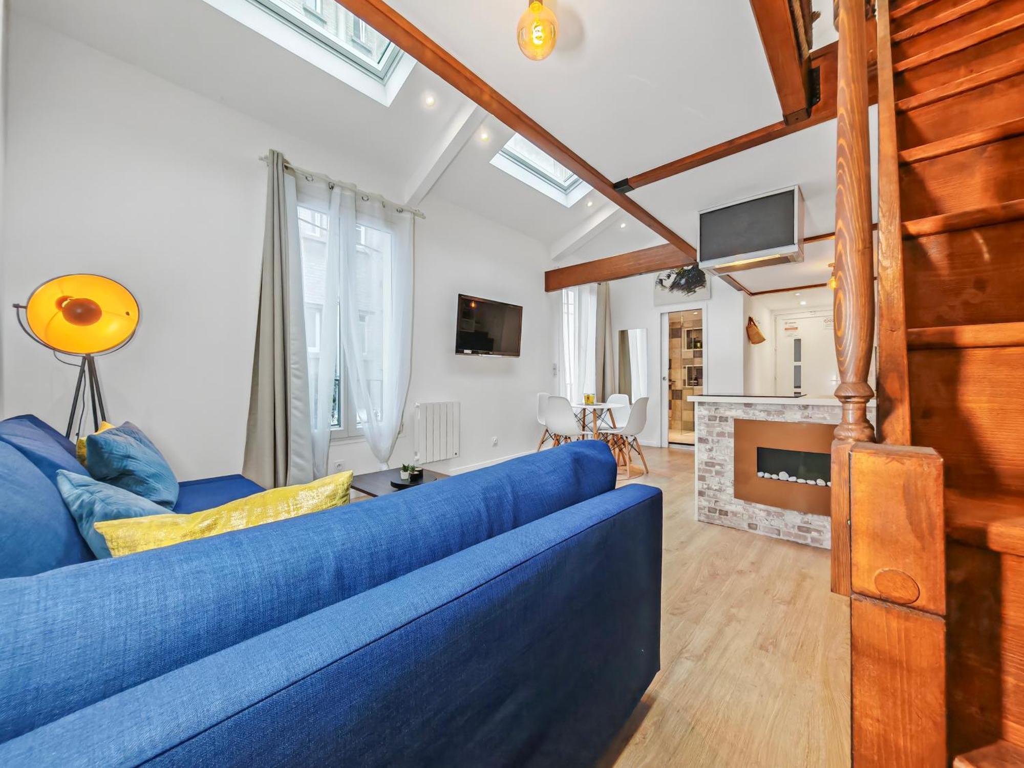 شقة Loft Duplex A 2 Min De Paris - Parking Gratuit Le Pré-Saint-Gervais المظهر الخارجي الصورة